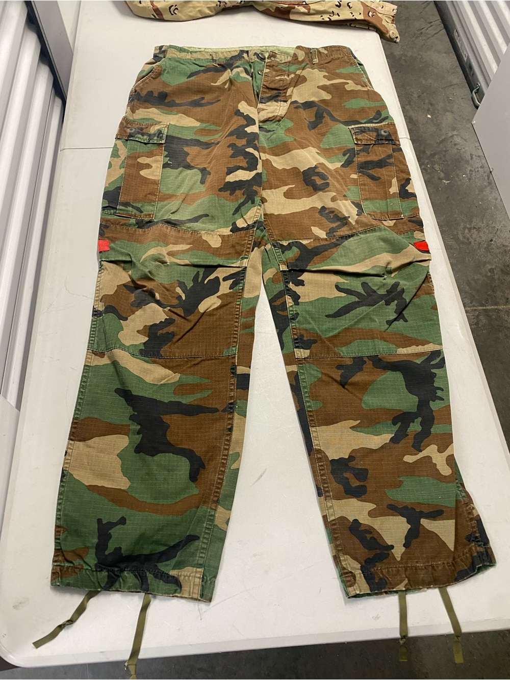 XL Long X-Large M81 Woodland Hot Weather Combat Pants Ripstop 1980s VTG